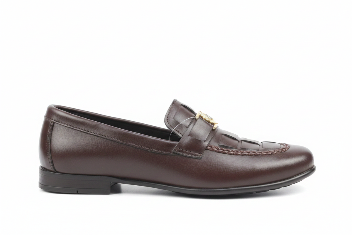 Brown Loafer - Side View