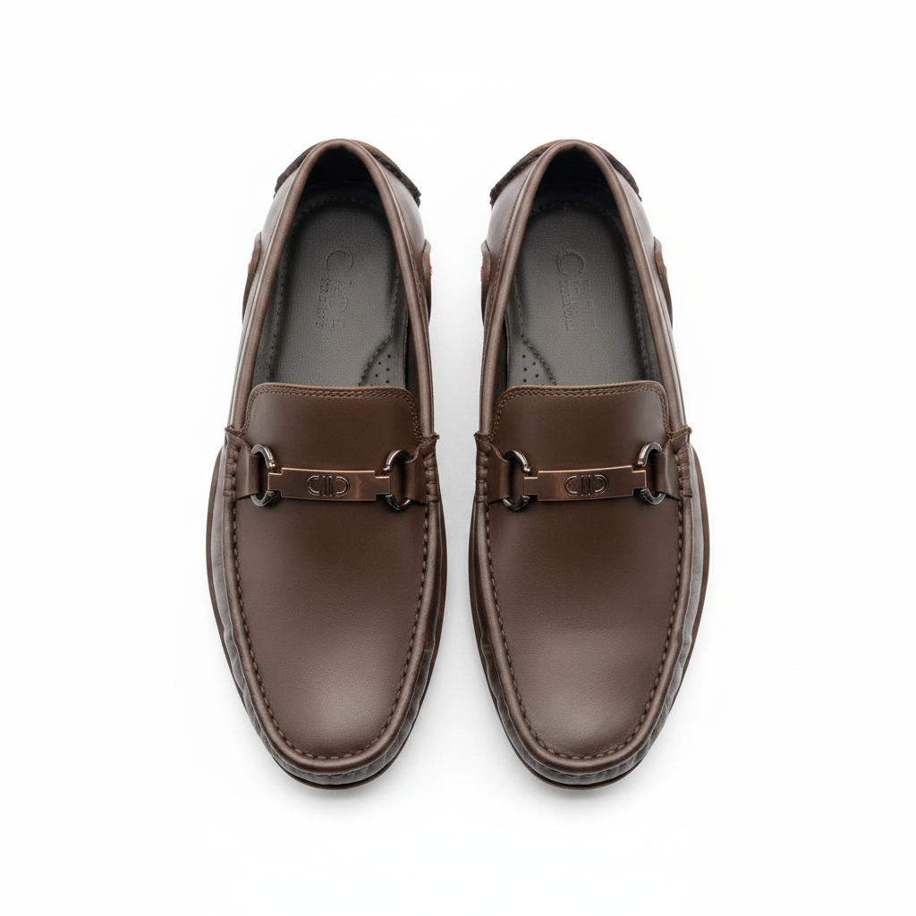 Brown Loafer Top