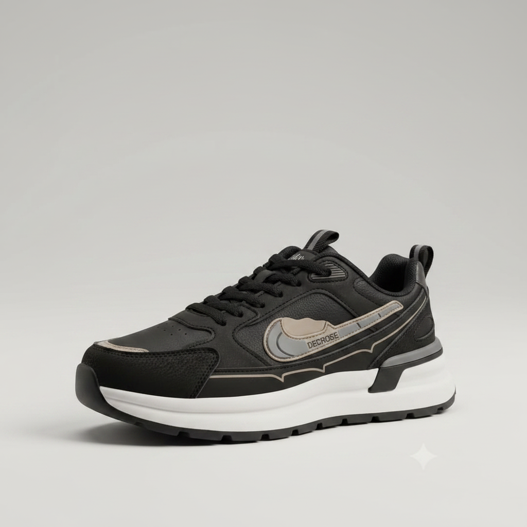 Black Decrose Sneaker