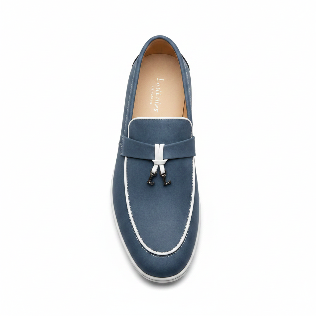Blue Loafer Top