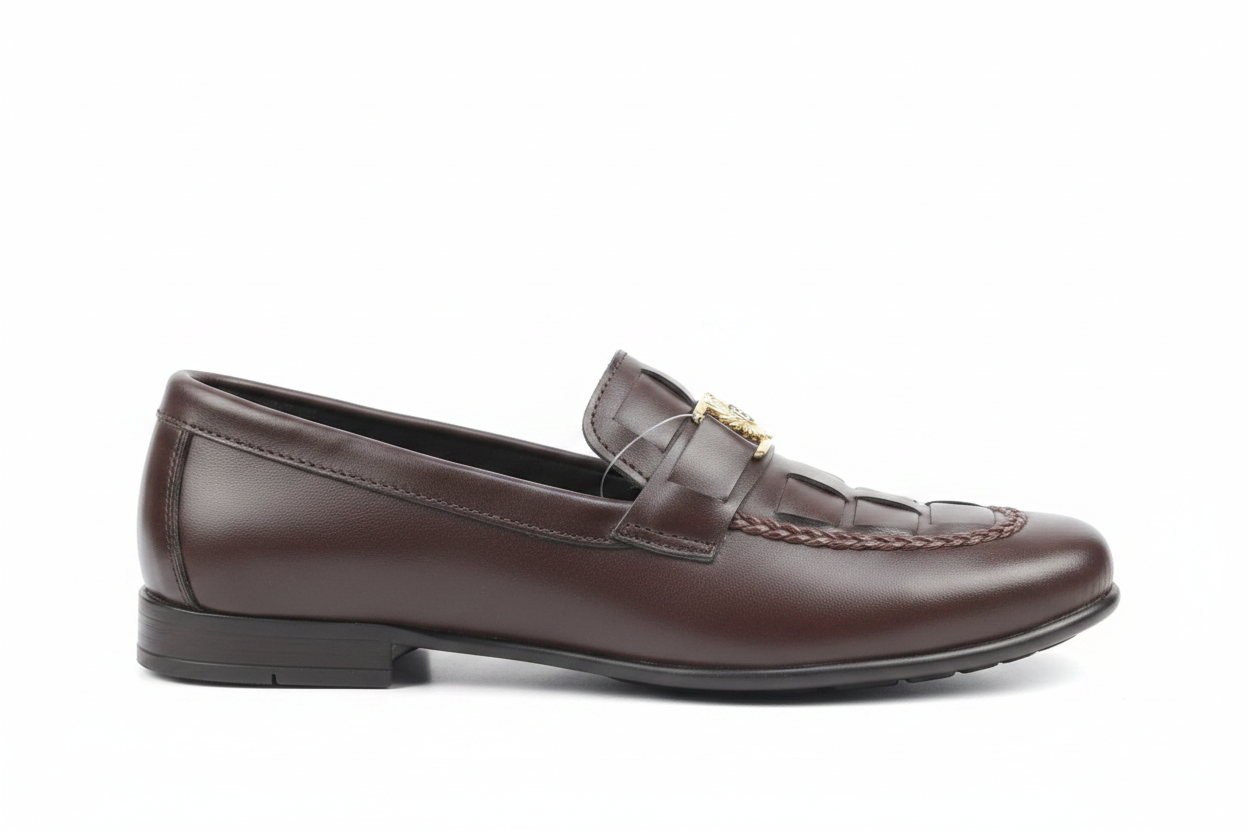 Brown Loafer - Side View