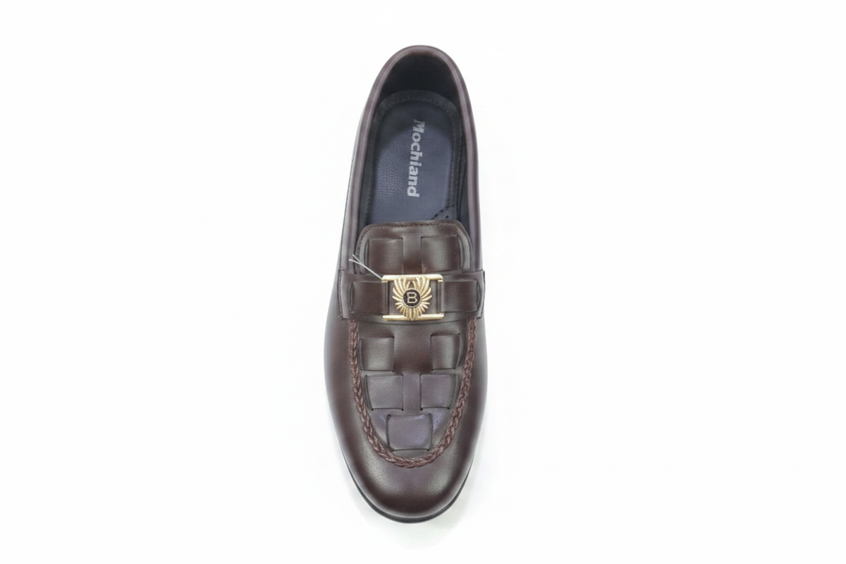 Brown Loafer - Top View