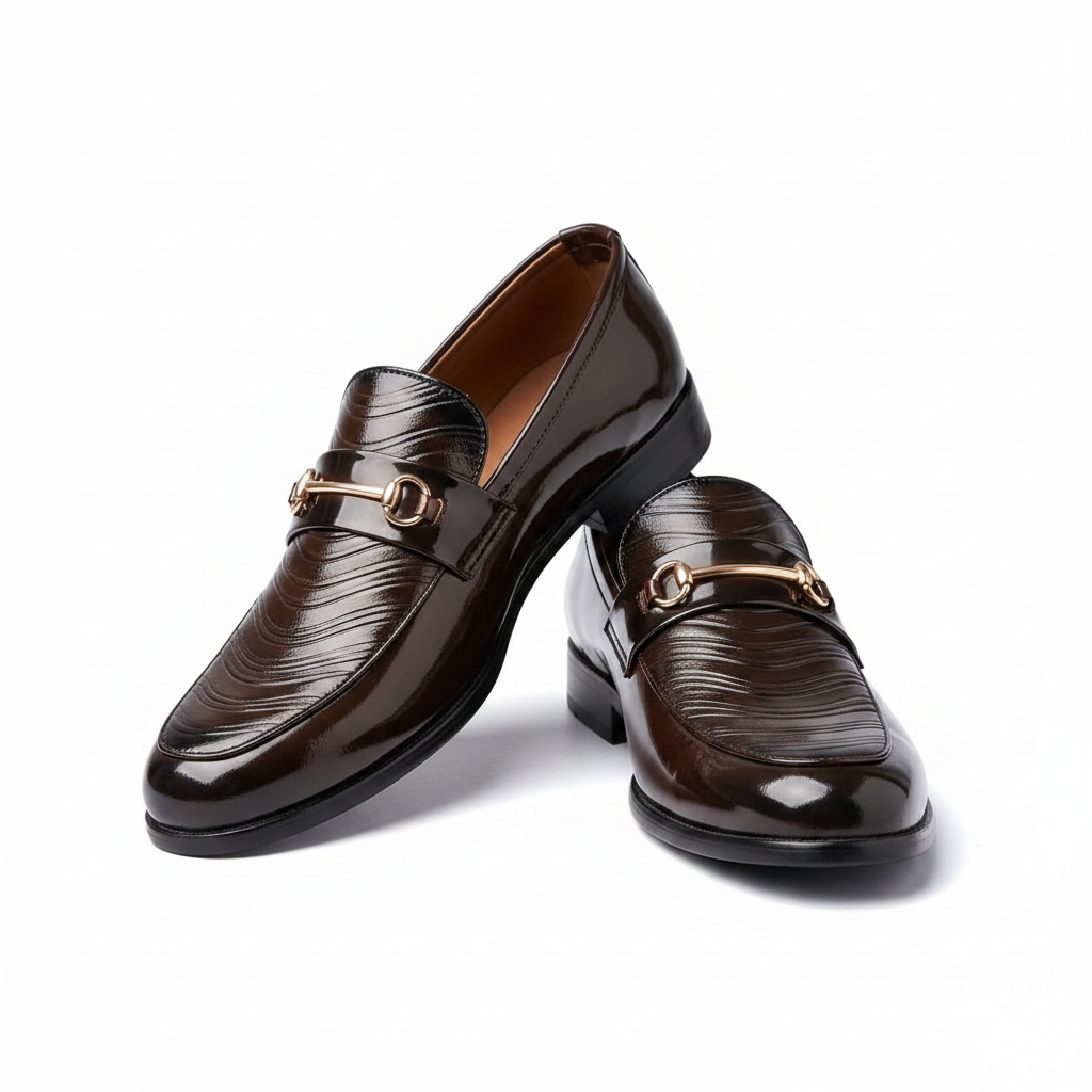 Brown Patent Front