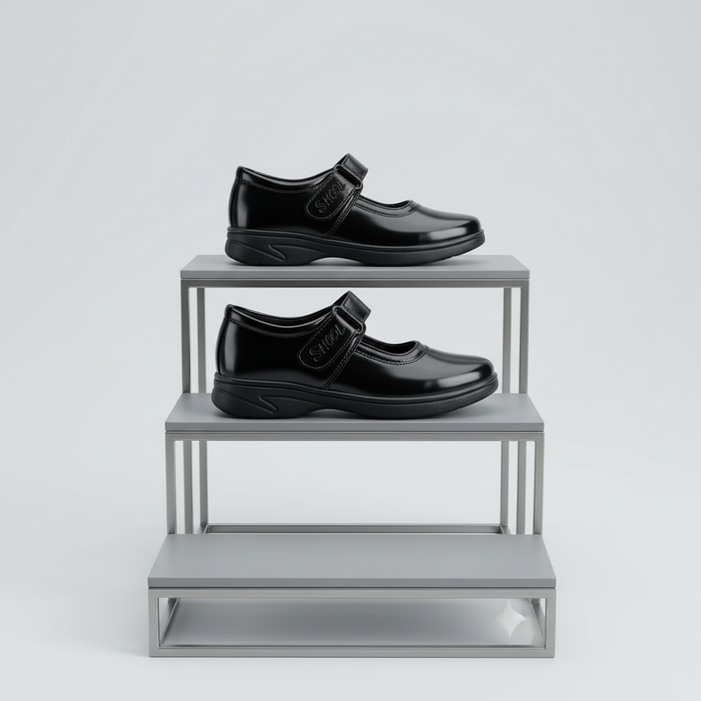 Girls School Shoes - Side