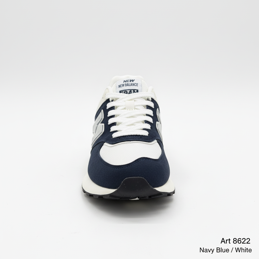 Art 8622 Navy Blue Sneaker - Front View