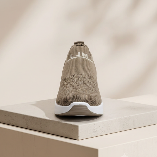 Khaki Slip-on - Front View