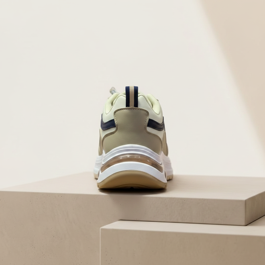 Olive Sneaker - Back View