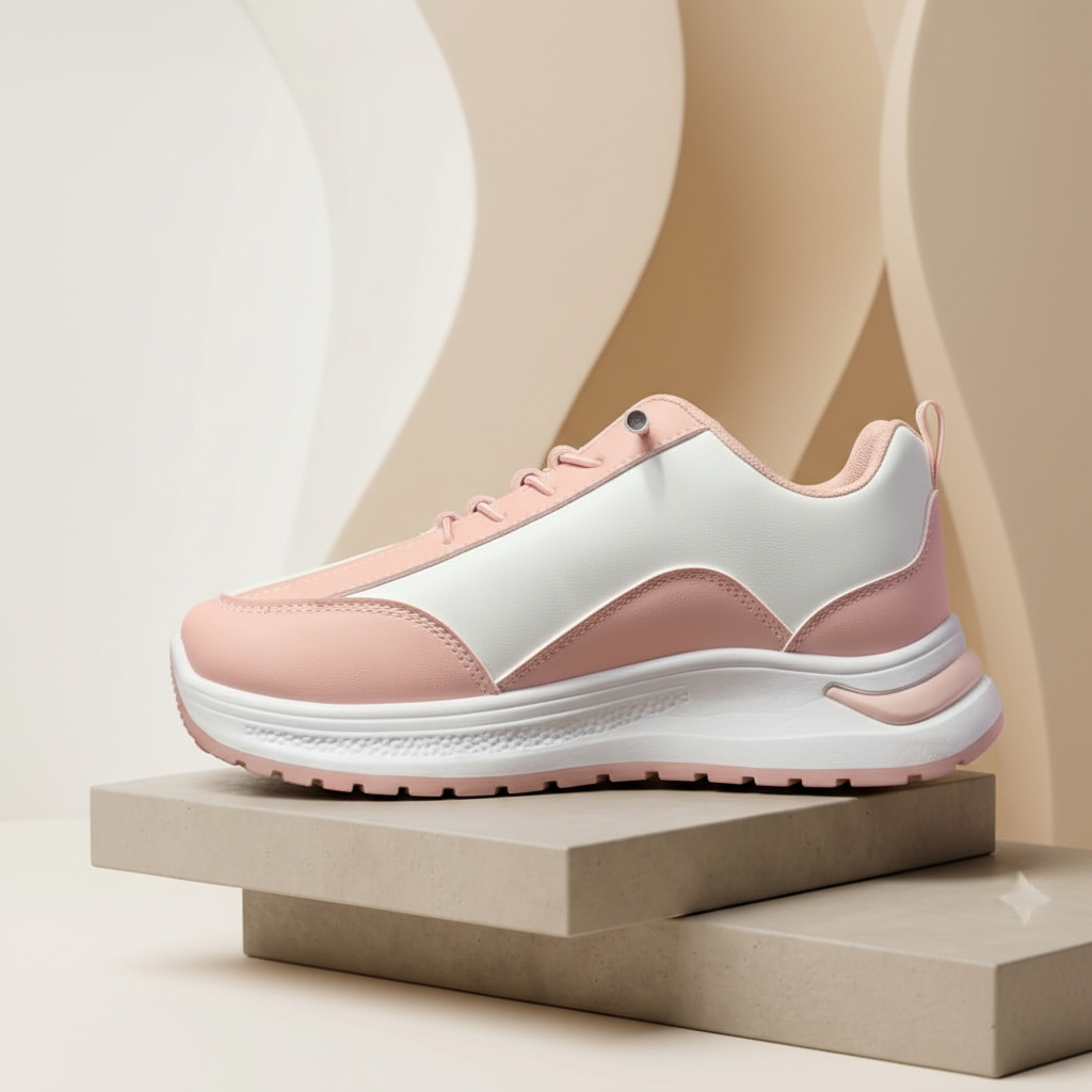 Pink Sneaker - Side View